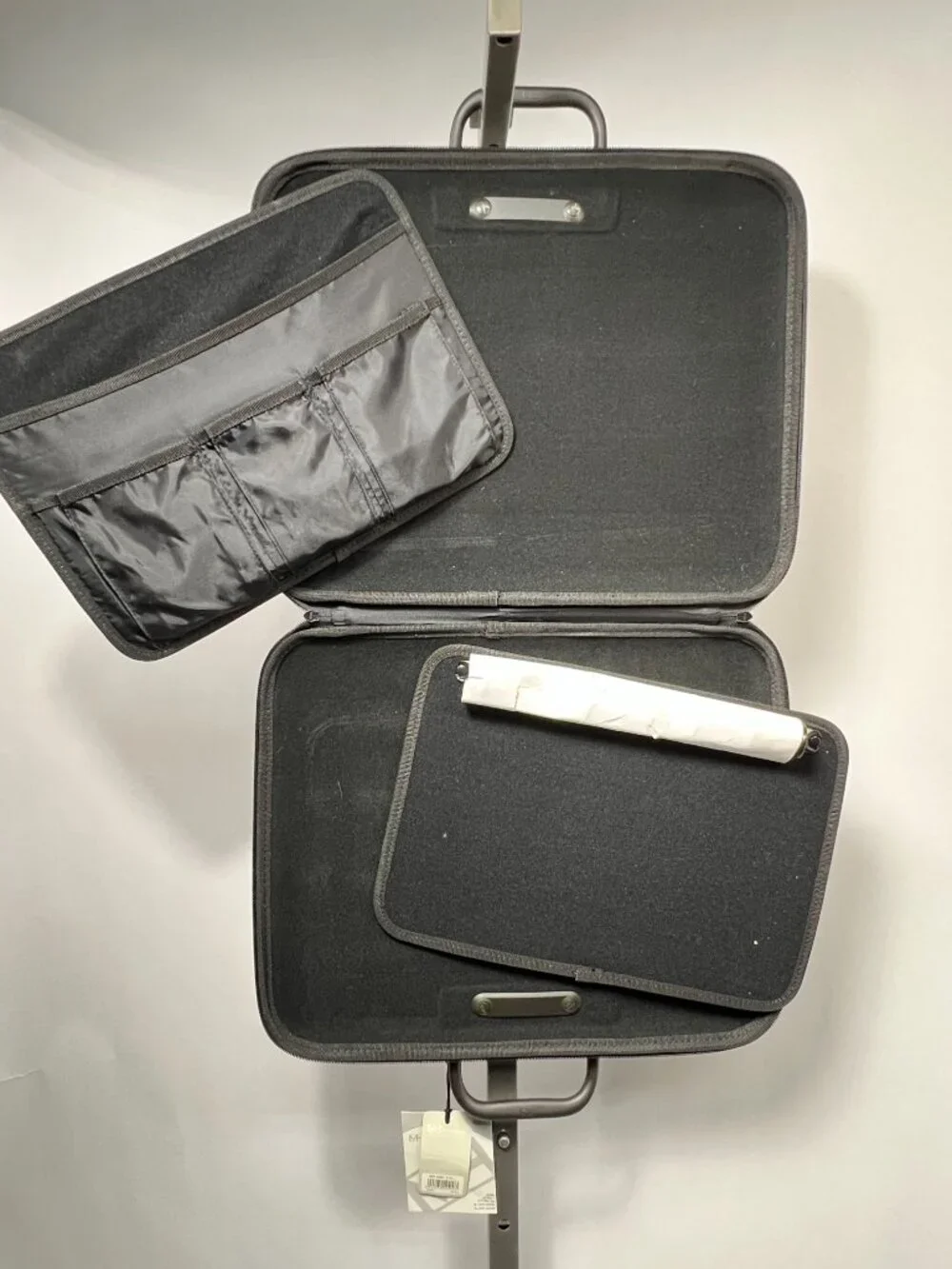 MH Way Soft Briefcase by Makio Hasuike -Black Minimalist Architect Portfolio NWT